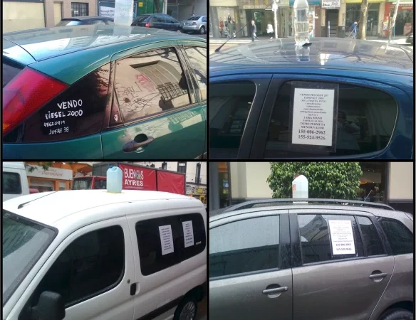 Garrafa no Teto do Carro curiozidade