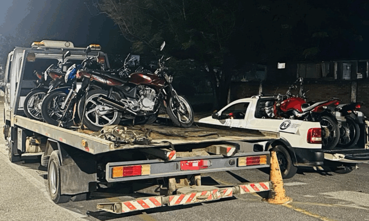 Operação em MG apreende 12 motos e prende participante de “rolezinho do grau”