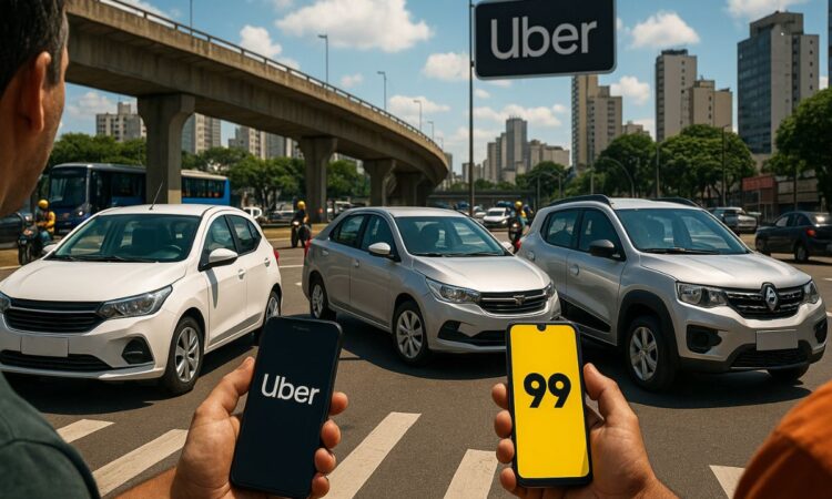 Motoristas de app trocam de carro e criam nova tendência: os modelos populares que mais rendem por quilômetro na Uber e 99