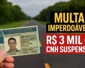 Nova lei de trânsito propõe multa de R$ 3 mil e suspensão de 12 meses da CNH para ultrapassagens perigosas