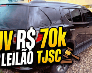 Leilão do Tribunal de Justiça oferece carros e caminhonetes seminovas a partir de R$ 15 mil