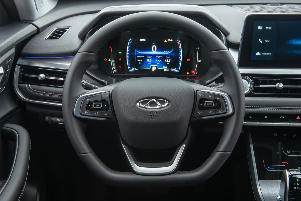 Tiggo 5X é oferecido nas configurações Sport,